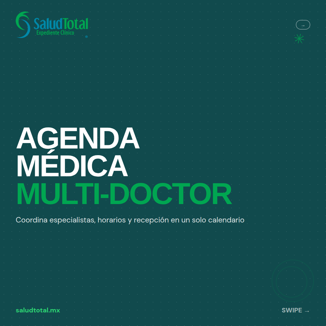 Agenda médica multi-doctor: cómo coordinar especialistas, horarios y recepción en una clínica