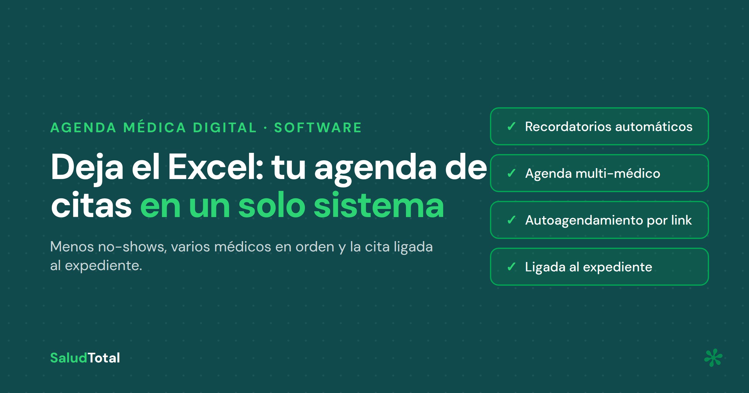 Agenda médica digital: el software de agenda y citas que tu consultorio necesita